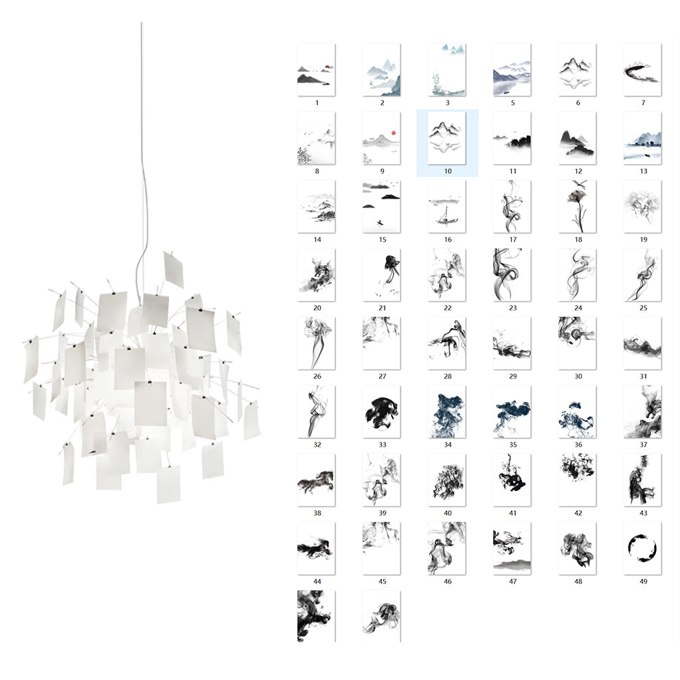 Luninena Kronleuchter Nordic Notes
