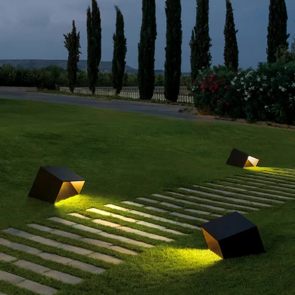 Ray Design LED Außenleuchte Solar Schwarz Garten/Terrasse Metall Acryl