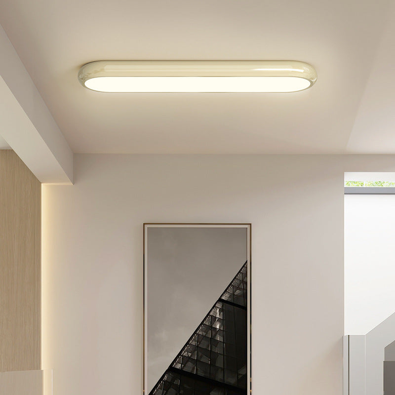 Muto Modern LED Deckenleuchte Schwarz Gelb Weiß Wohnzimmer