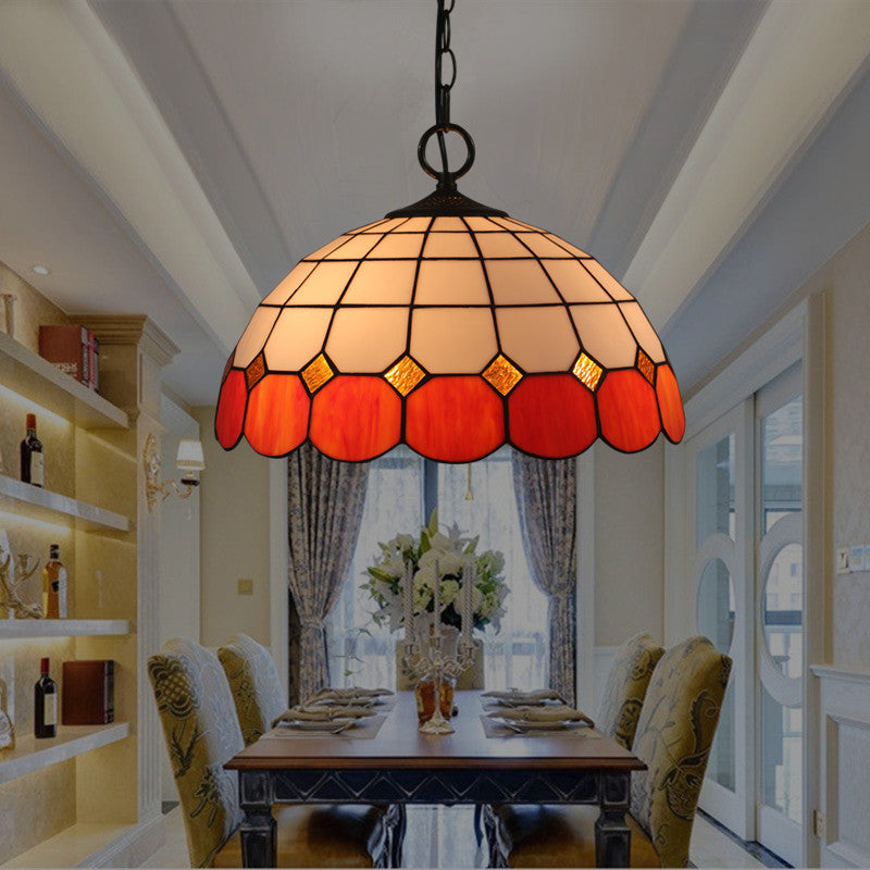Arisha Luxuriöse Vintage Pendelleuchte Edelsteinglas Wohnzimmer