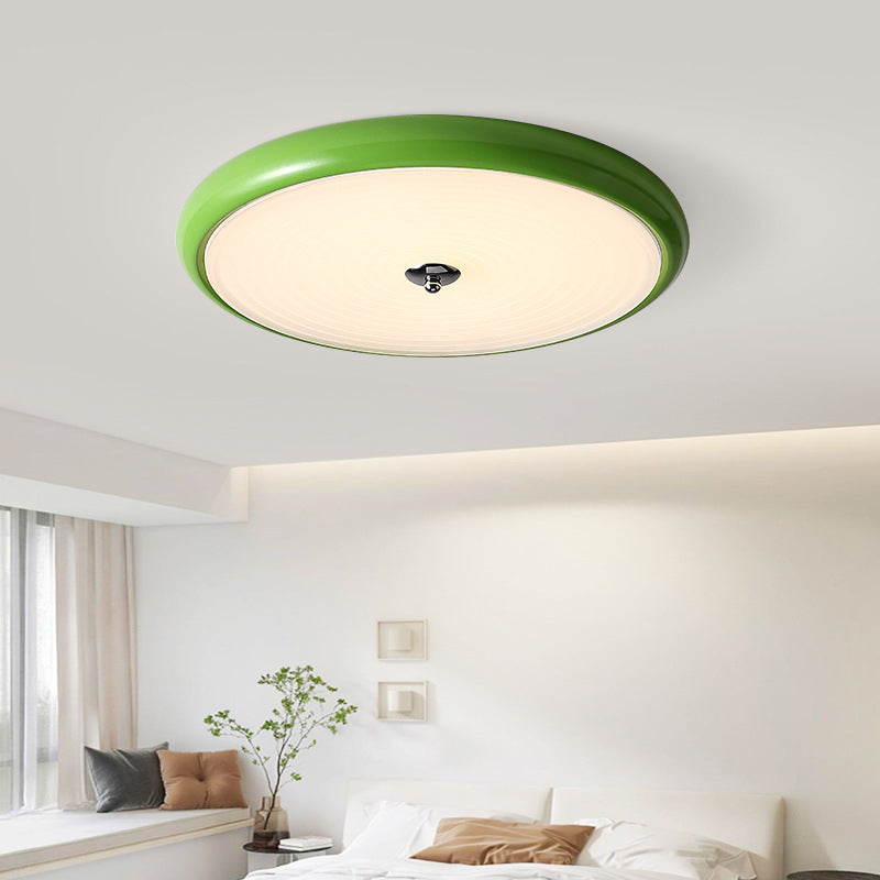Valentina Modern LED Deckenleuchte Weiß Grün Metall Ess Wohnzimmer
