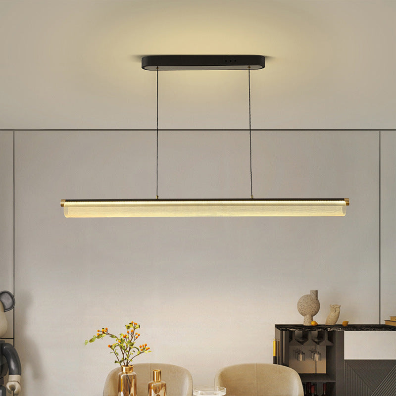 Mira Moderne LED Pendelleuchte Klar Metall Tee/Esszimmer/Wohnzimmer