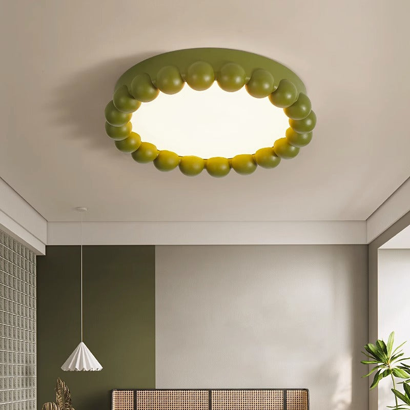 Aria Modern LED Deckenleuchte Glas Wohn/Schlafzimmer