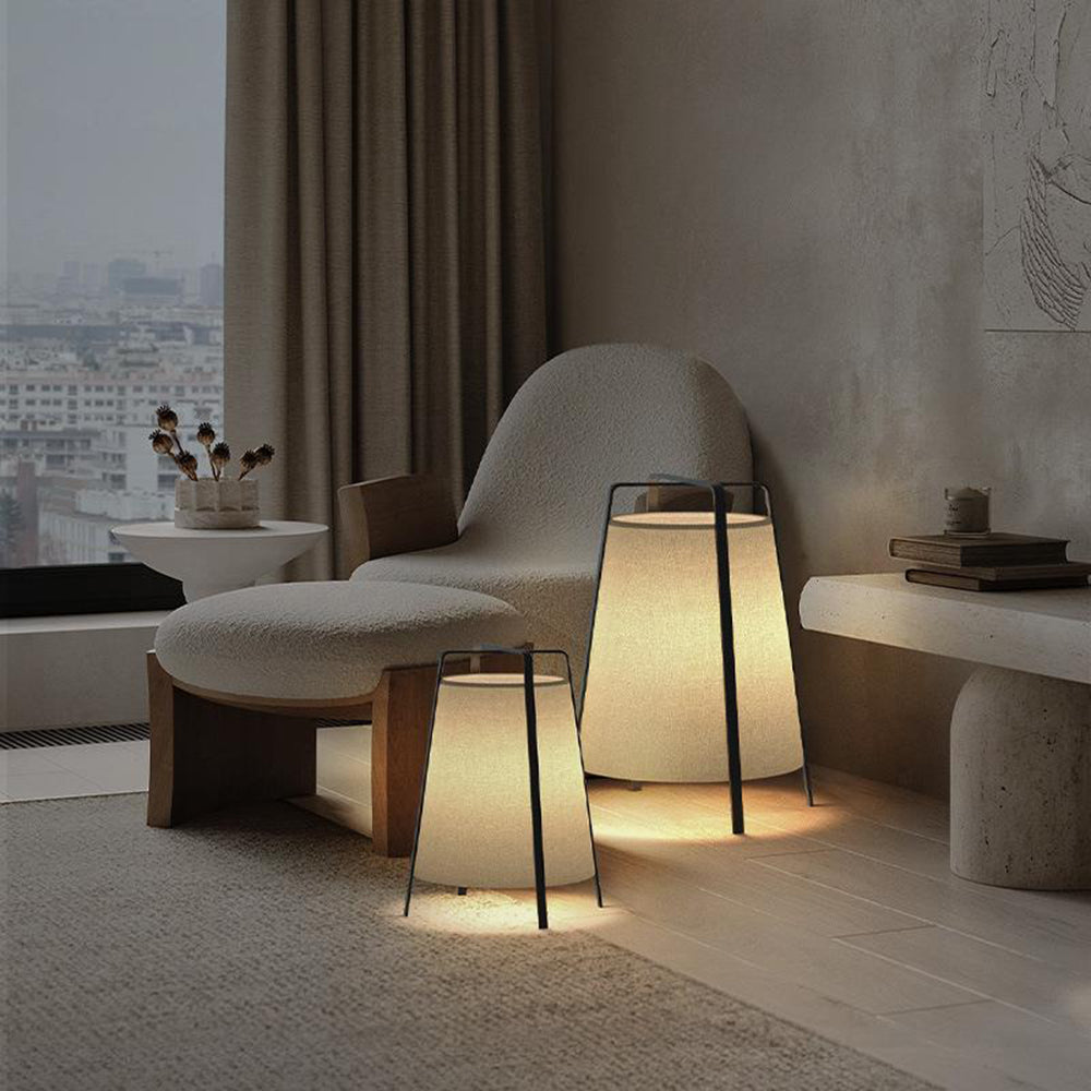Ritta Modern LED Stehleuchte Geometrisch Wohnzimmer Schlafzimmer, Metall