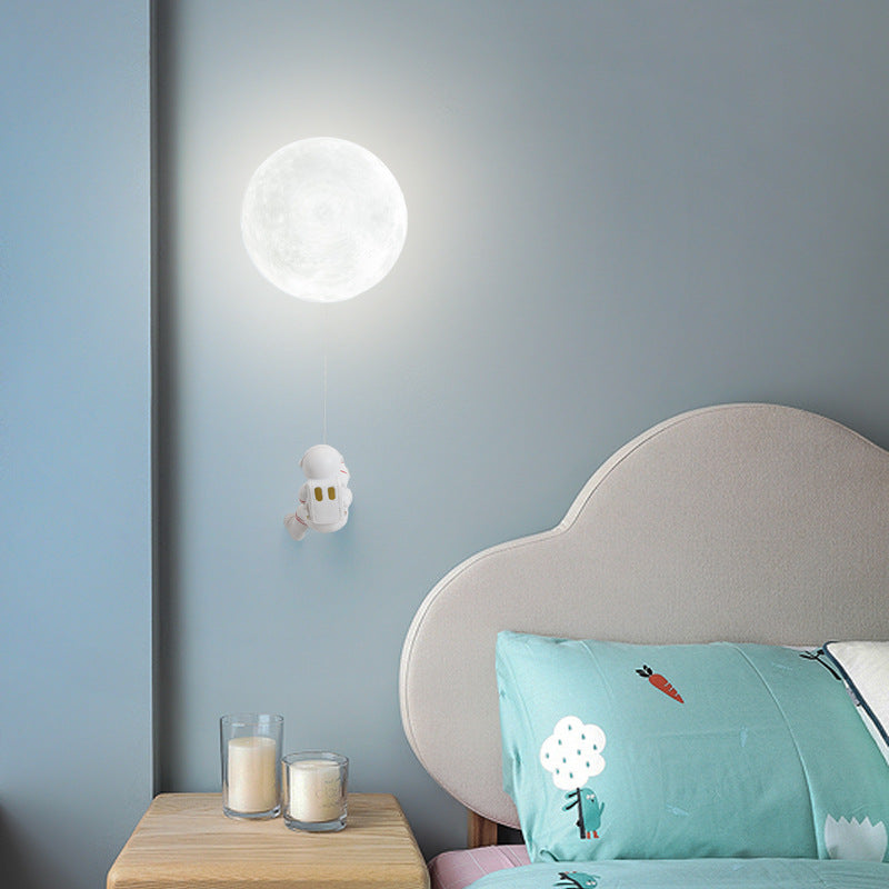 Aria Modern LEDInnenwandleuchte White Harz Kinderzimmer