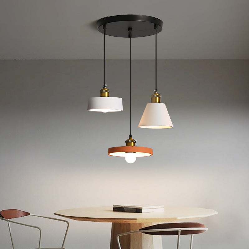 Valentina Modern LED Pendelleuchte Schwarz Metall Schlaf Wohnzimmer
