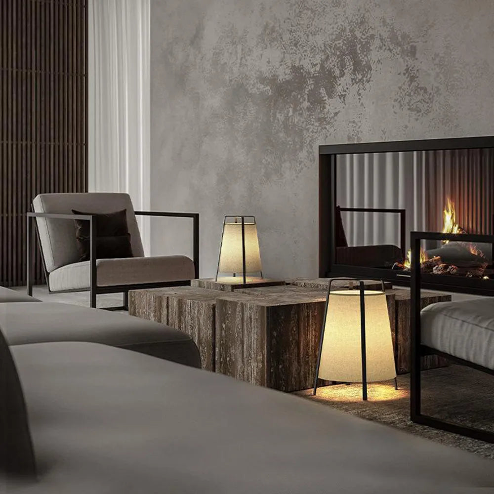 Ritta Modern LED Stehleuchte Geometrisch Wohnzimmer Schlafzimmer, Metall