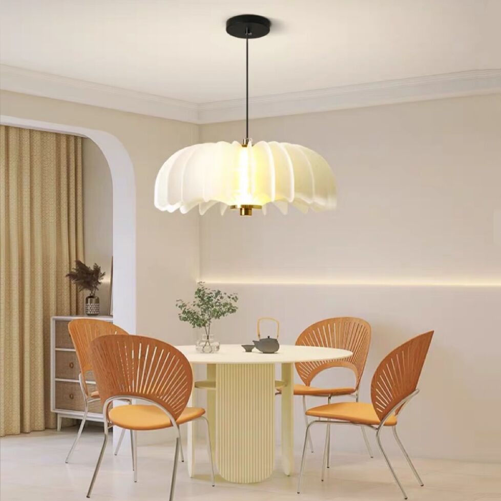 Valentina Modern Kürbis LED Pendelleuchte Acryl Wohnzimmer