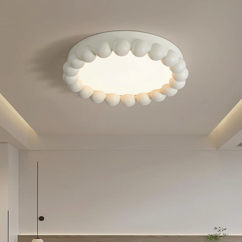 Aria Modern LED Deckenleuchte Glas Wohn/Schlafzimmer
