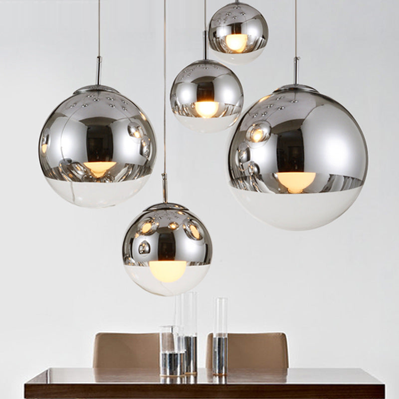 Valentina Industriell Kreativ Metall Glas Pendelleuchte Wohnzimmer