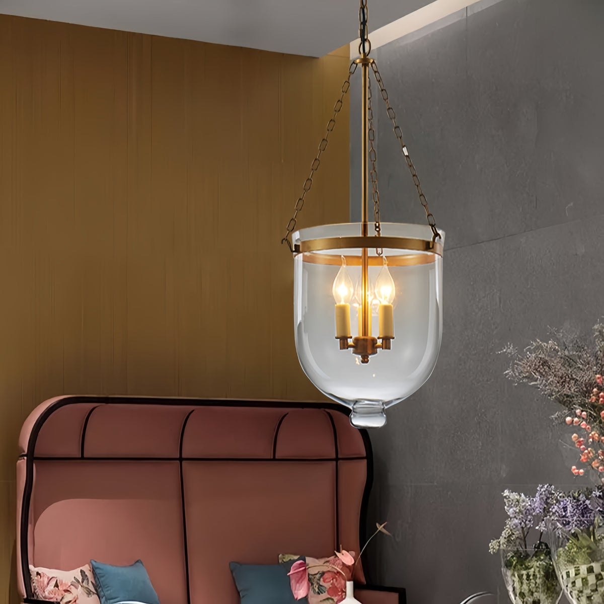 Silva Industriell Kerze LED Pendelleuchte Kücheninsel Wohnzimmer