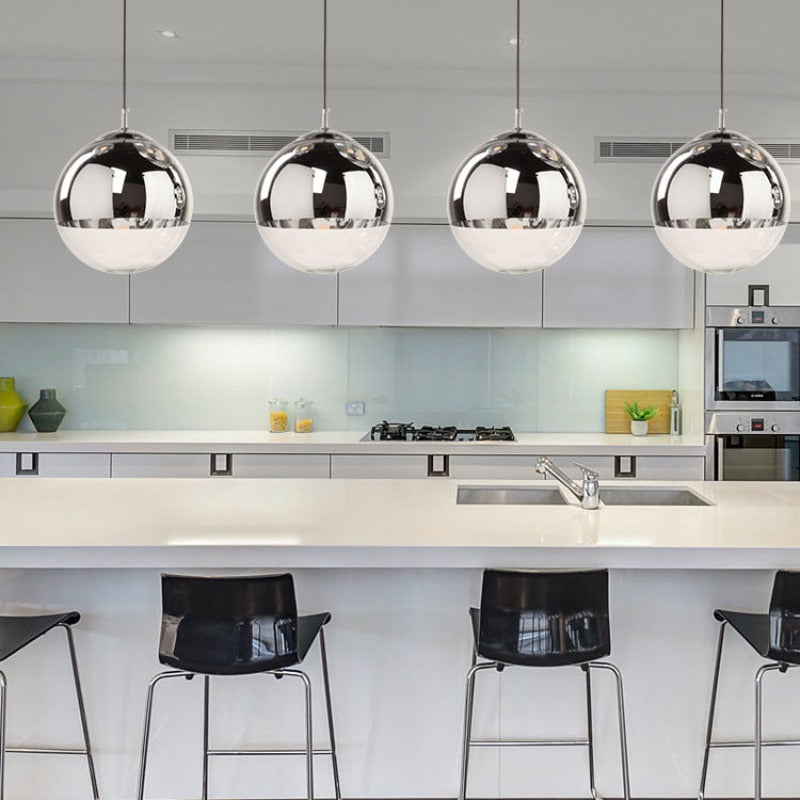 Valentina Industriell Kreativ Metall Glas Pendelleuchte Wohnzimmer