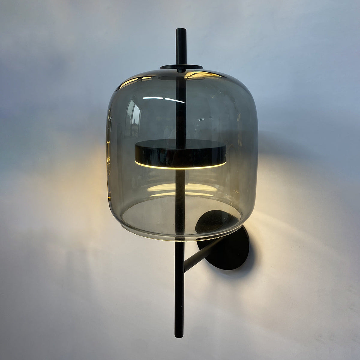Arisha Moderne Innenbereich Wandleuchte Metall Glas Schlafzimmer