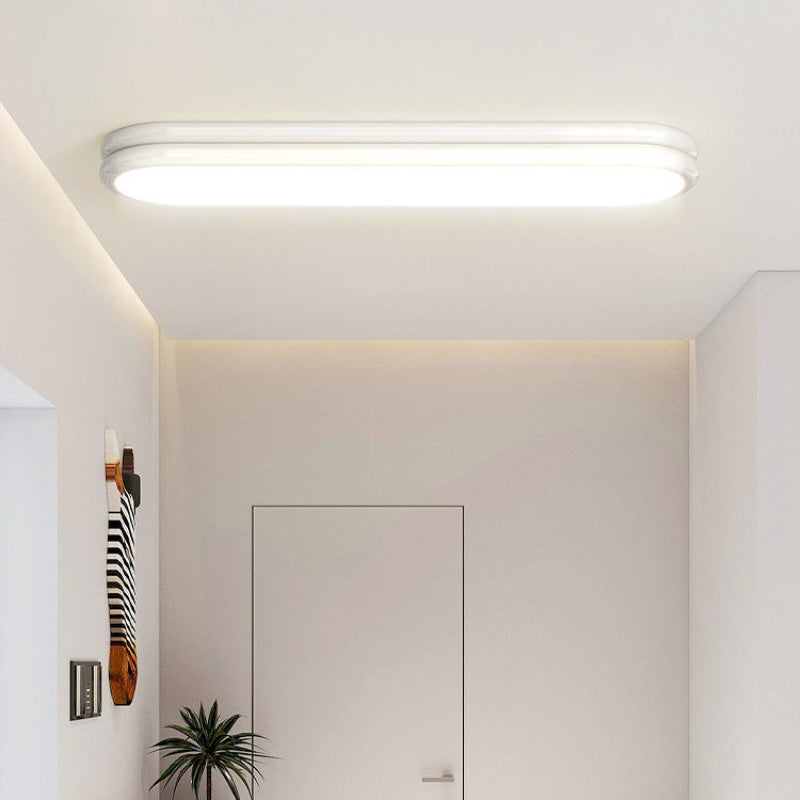 Muto Modern LED Deckenleuchte Schwarz Gelb Weiß Wohnzimmer