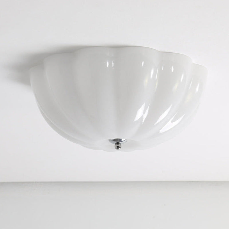Arisha Modern Design LED Deckenleuchte Weiß Glas Ess Schlafzimmer