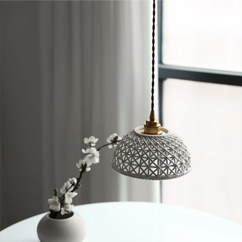Valentina Retro Nordic Pendelleuchte Metall/Keramik Bar/Schlafzimmer