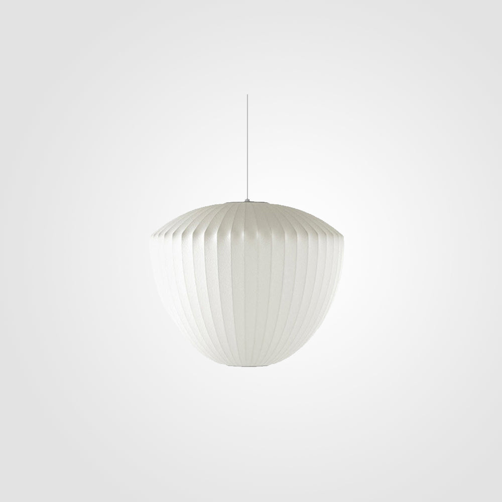 Ritta Modern LED Pendelleuchte Weiß Wohnzimmer/Esstisch Metall&Stoff