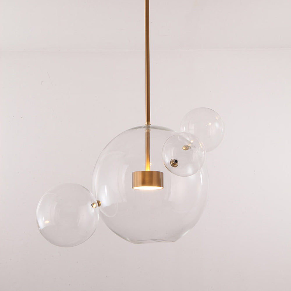 Aria Glas Glühbirne Pendelleuchte Mattes Glas