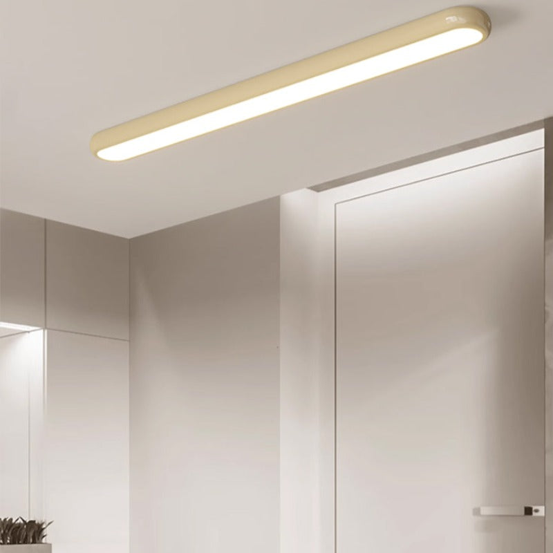 Muto Modern LED Deckenleuchte Schwarz Gelb Weiß Wohnzimmer