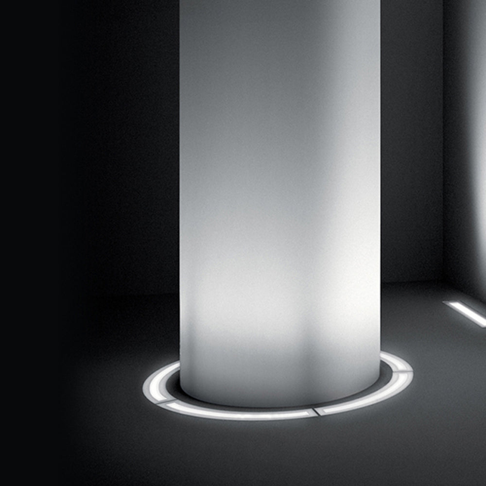 Ray Modern Ring LED Außenleuchte Schwarz Flur/Garten Metall&Glas