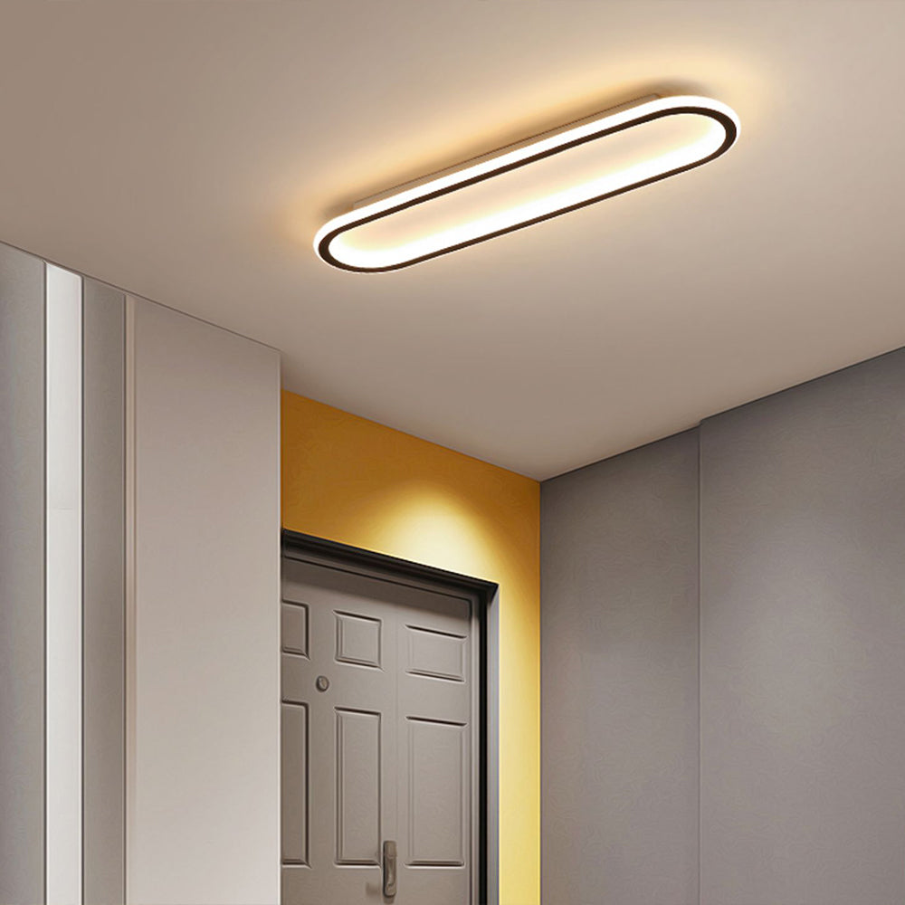 Arisha Deckenleuchte  Rechteckig Schwarz/Gold Schlaf/Wohnzimmer