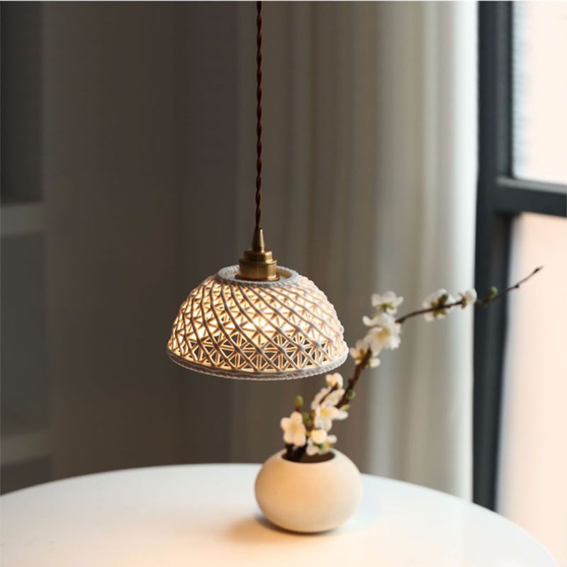 Valentina Retro Nordic Pendelleuchte Metall/Keramik Bar/Schlafzimmer