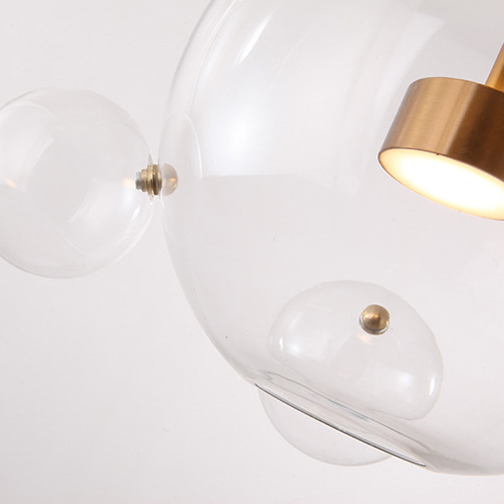 Aria Glas Glühbirne Pendelleuchte Mattes Glas