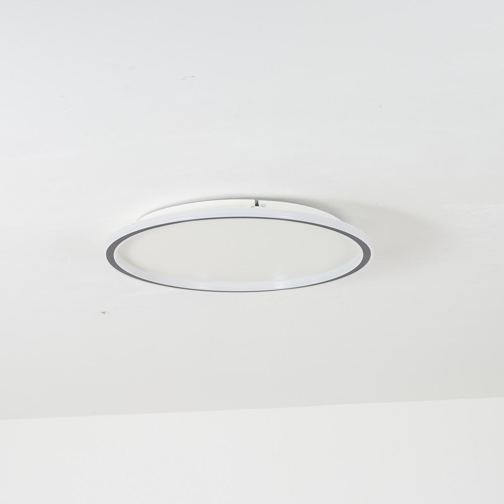Arisha Modern Ring LED Deckenleuchte Schwarz/Weiß Wohn/Schlafzimmer