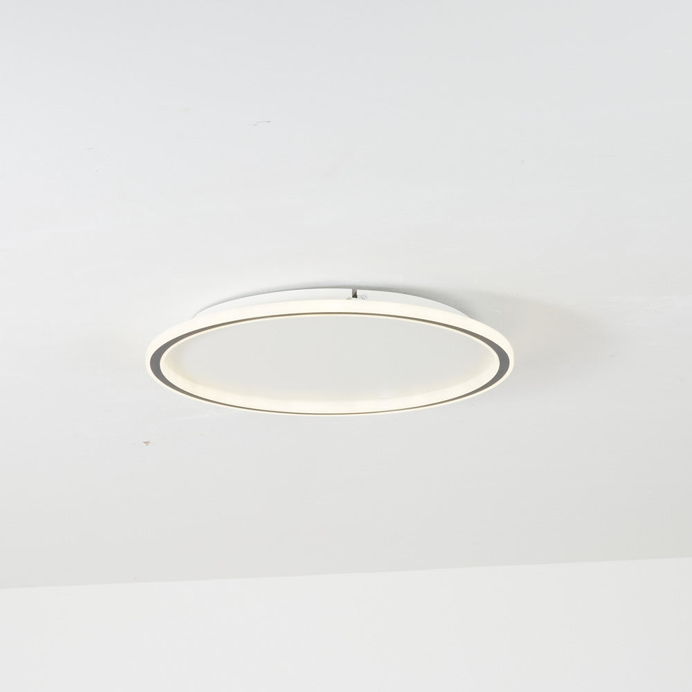 Arisha Modern Ring LED Deckenleuchte Schwarz/Weiß Wohn/Schlafzimmer