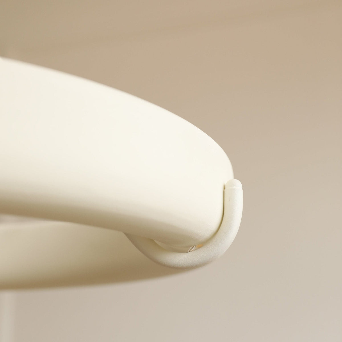 Eixor Kronleuchter Gips Weiß Floral-Form Minimalistisch