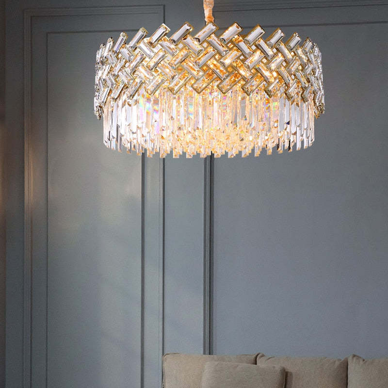 Kristy Modern LED Kronleuchter Gold Esszimmer/Wohnzimmer