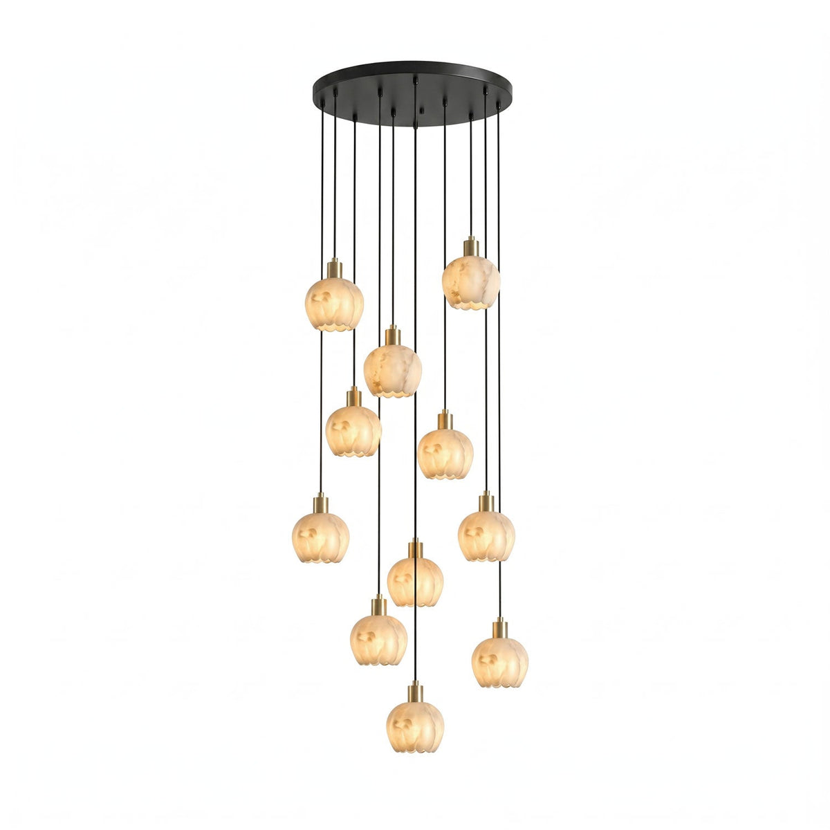 Albuenne Mian Alabaster Pendelleuchte