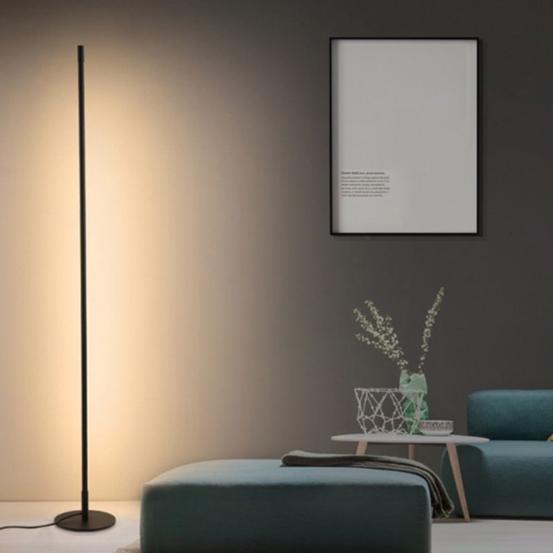 Arisha Stehleuchte  Modern Linear  Silber/Gold/Schwarz Wohn/Schlafzimmer