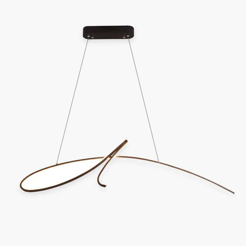 Arisha Minimalistische LED Pendelleuchte Esszimmer/Wohnzimmer Gold