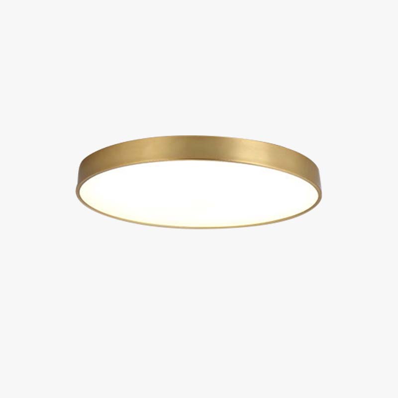Arisha Modern Rund LED Deckenleuchte Metall Schlafzimmer Wohnzimmer Flur