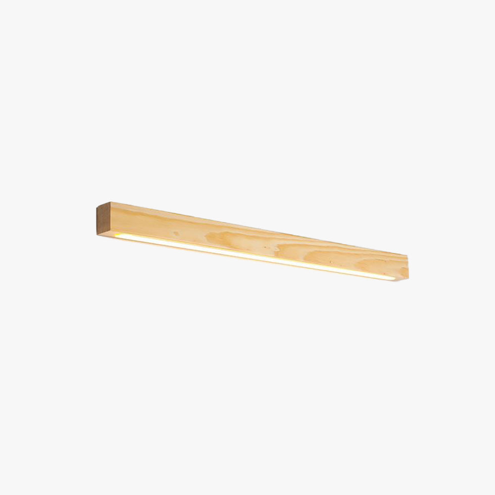 Zenx Wandleuchte Linear Holz