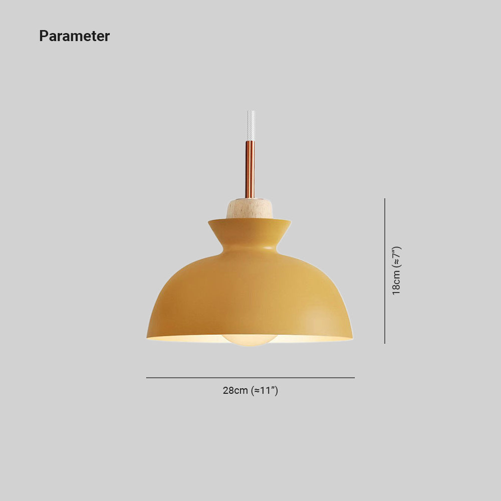 Valentina Modern LED Pendelleuchte Bunt 3 Farben Wohn/Schlaf/Esszimmer Metall