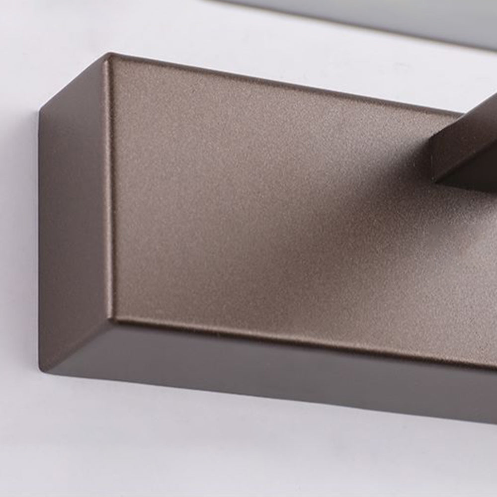 Arisha Modern LED Wandleuchte Spiegelfront Rechteckige, 3 Farben, Metall