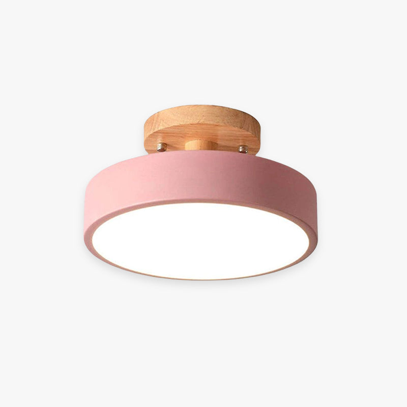 Arisha Modern LED Deckenleuchten 5 Farben Flur Acryl/Holz