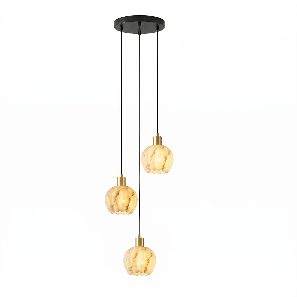 Albuenne Mian Alabaster Pendelleuchte