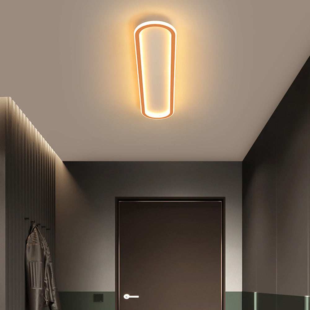 Arisha Deckenleuchte  Rechteckig Schwarz/Gold Schlaf/Wohnzimmer