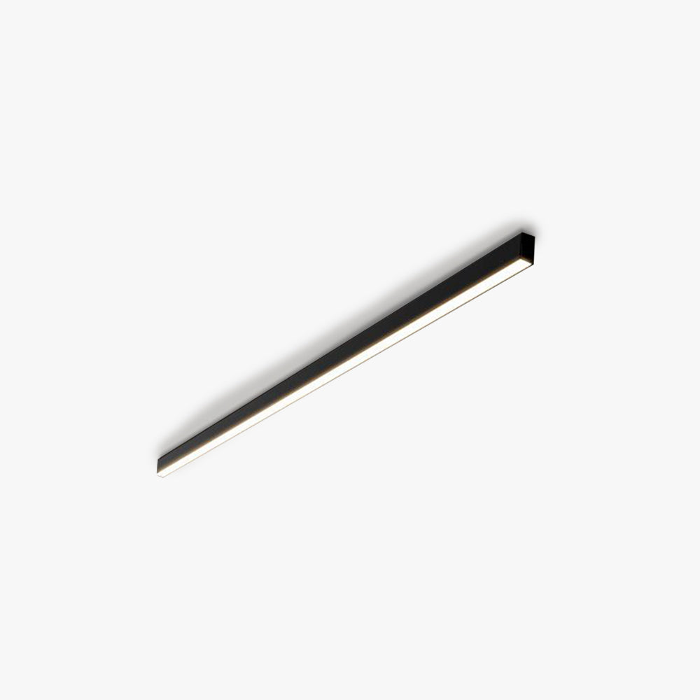 Arisha Deckenleuchte Linear  Modern  LED Schwarz Wohnzimmer Metall