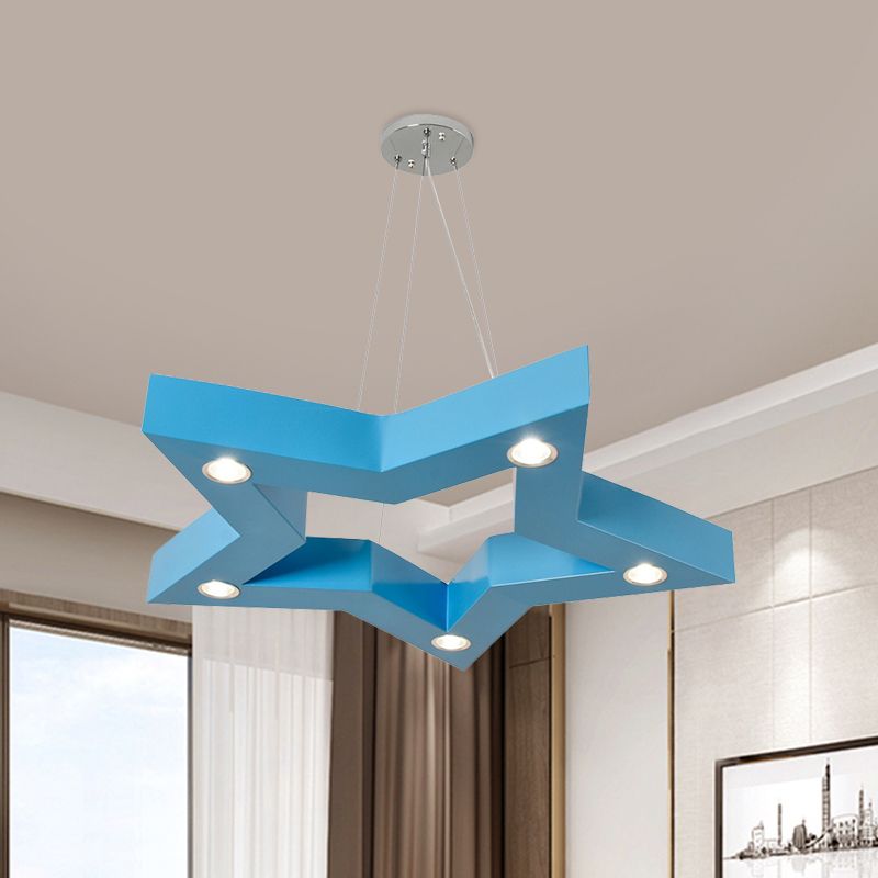 Aria Pendelleuchte Sterndesign, 4 Farben