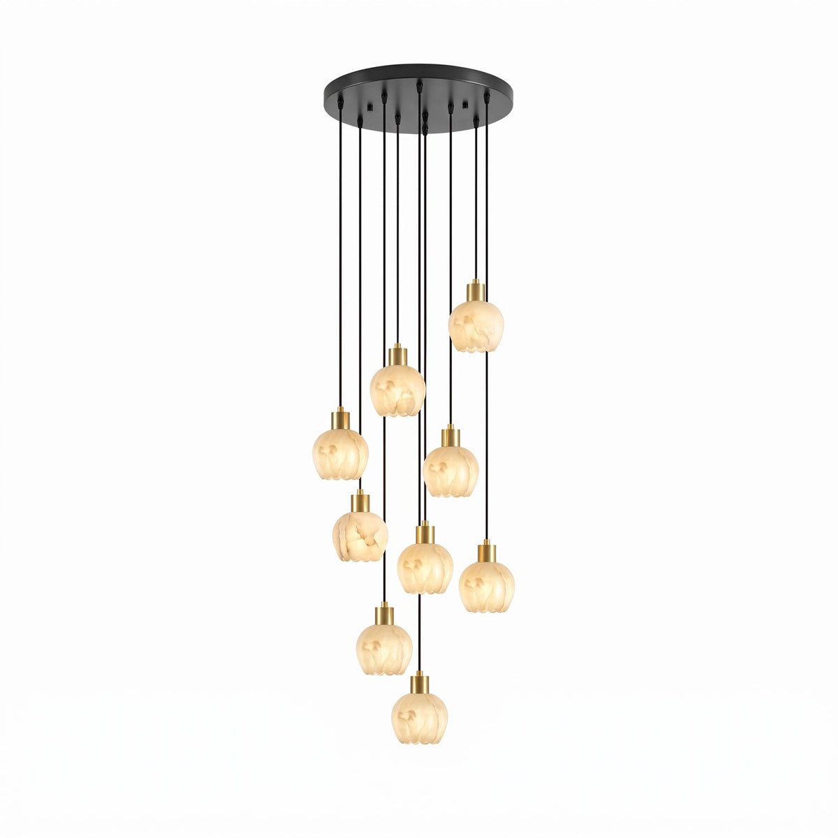 Albuenne Mian Alabaster Pendelleuchte