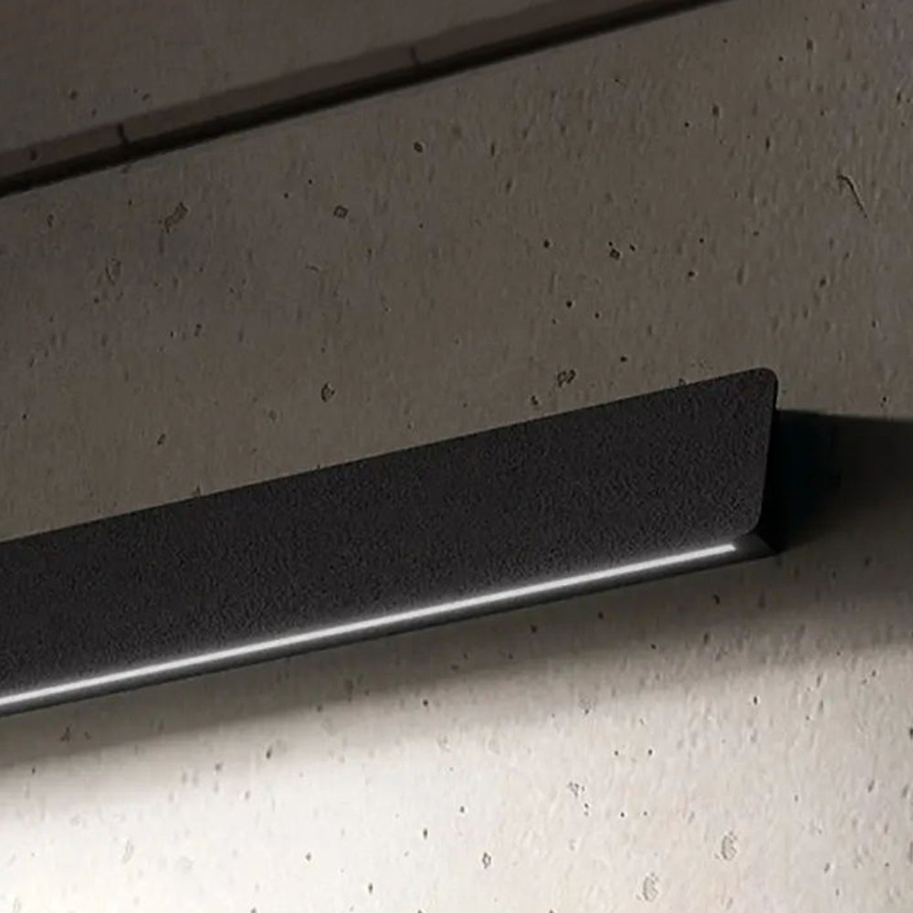 Ray Modern LED Außenwandleuchte Schwarz/Weiß Solar Garten Metall