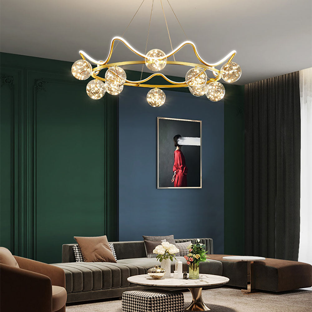 Arisha Nordic Creative Star Pendelleuchte Metall Wohnzimmer/Restaurant