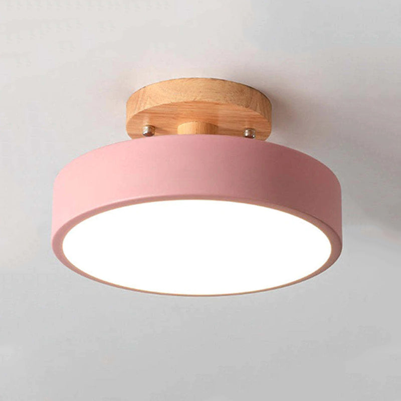 Arisha Modern LED Deckenleuchten 5 Farben Flur Acryl/Holz