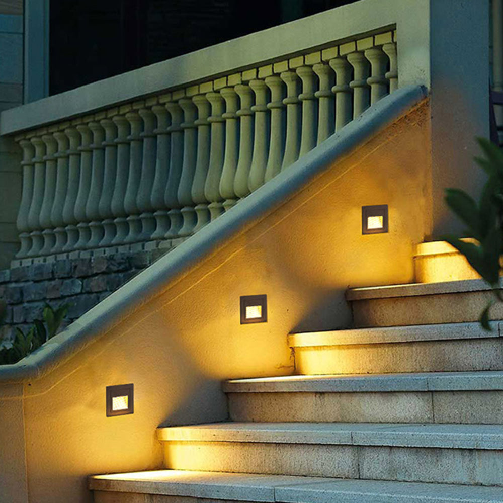 Ray Modern LED Außenwandleuchte Metall Acryl Garten Terrasse