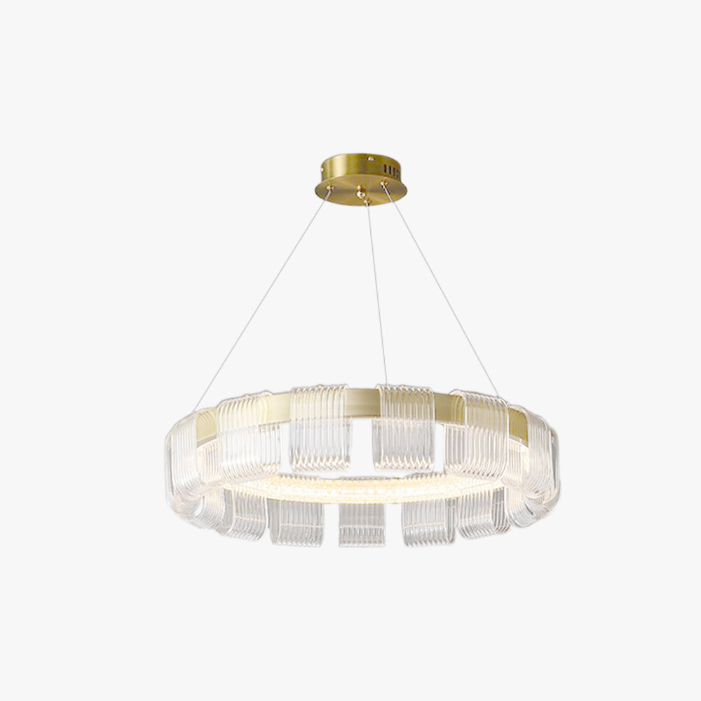 Arisha Modern LED Pendelleuchte Gold Metall Schlaf/Wohnzimmer