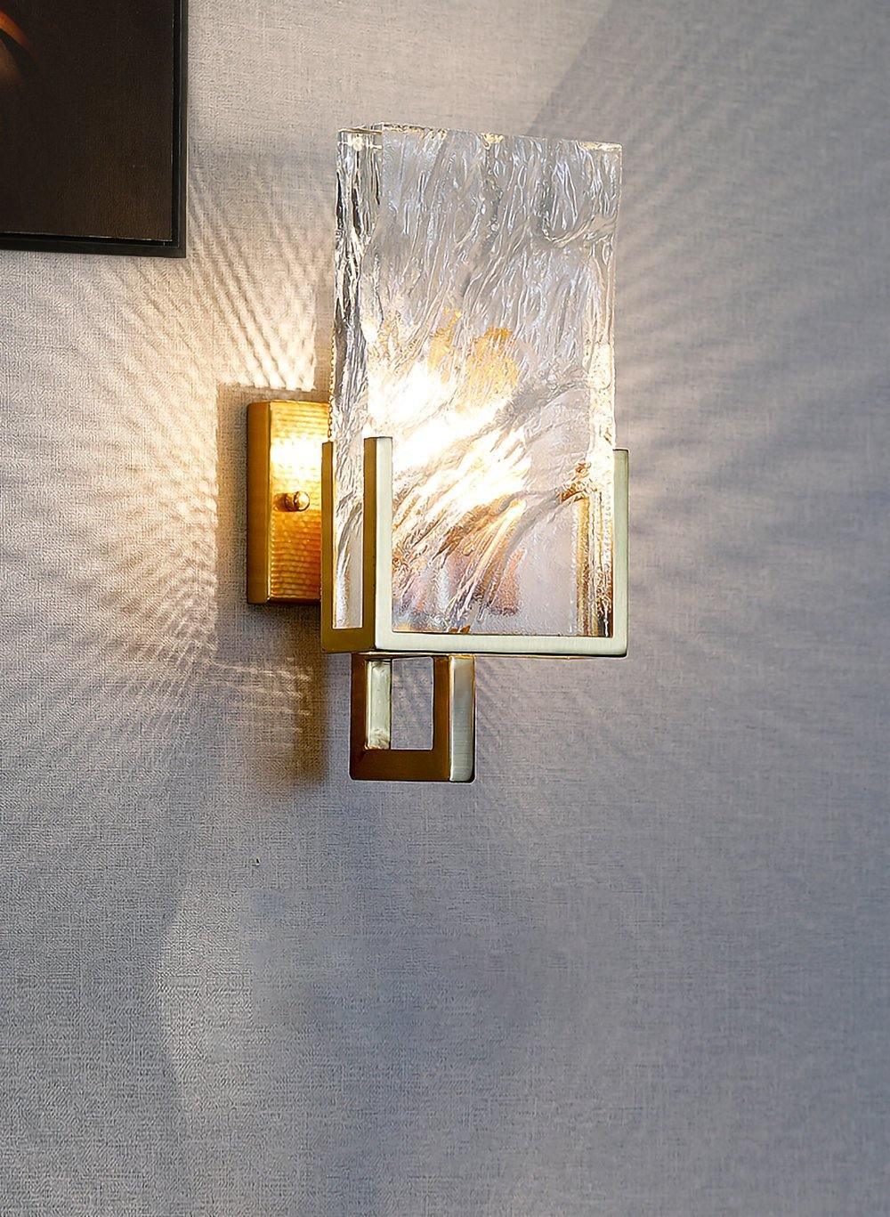 Ivenen Art Elegance Einzigartige Eiskristall-Wandleuchte